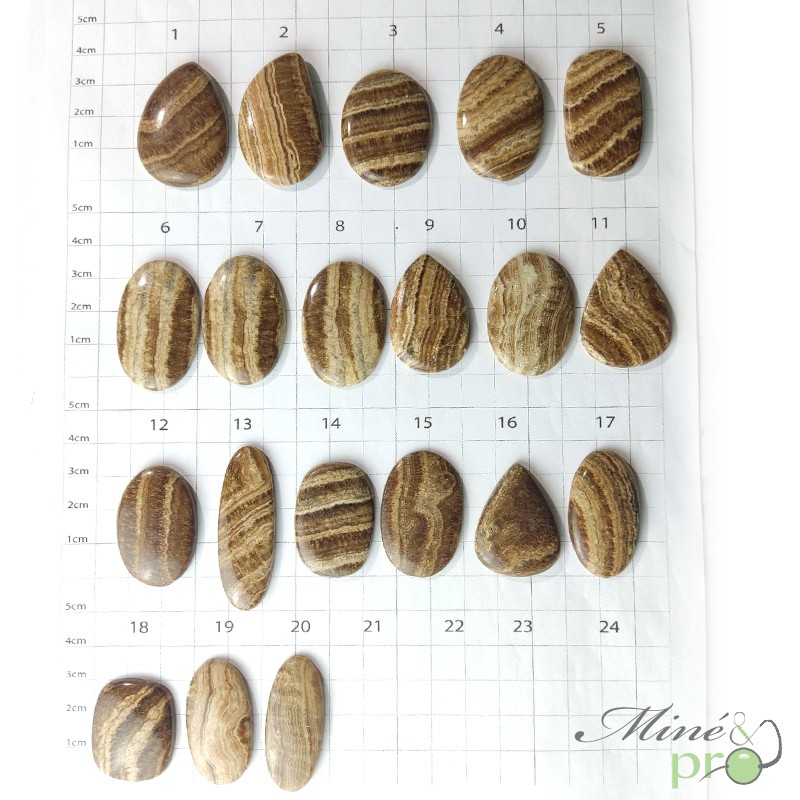 Aragonite - cabochons Aragonite - cabochons