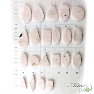 Manganocalcite - cabochons