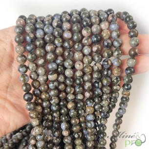 Que sera en perles rondes 6mm - fil complet