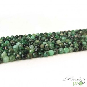 200 Perles Facettes De Bohème Preciosa 4mm Vert Métallisé - Neuf - Création Bijoux