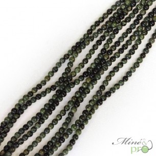 Jaspe Kambaba A en perles rondes 4mm - fil complet
