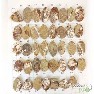 Magnesite - cabochons