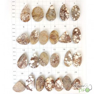 Magnesite - cabochons
