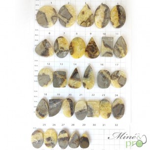Septaria - cabochons