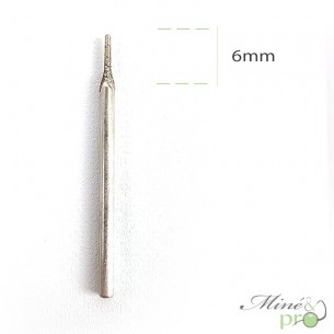 Mèche diamant "courte" 1mm - 1 pièce