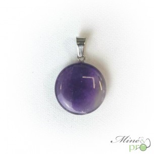 Pendentif en forme de palet 2cm - pierre de choix