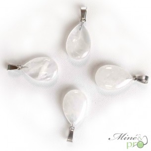 Pendentif en forme de goutte 2,4cm - pierre de choix