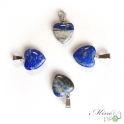Lapis lazuli - pendentif en forme de coeur 1,5cm