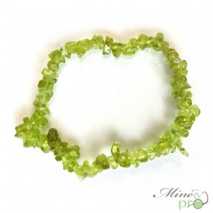 Bracelet chips en Péridot A