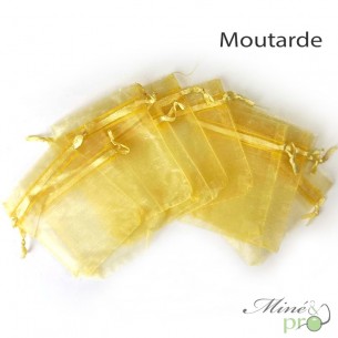 Pochettes Organza 9x7cm - lot de 50