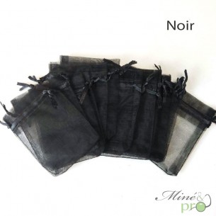 Pochettes Organza 9x7cm - lot de 50