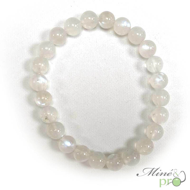 Bracelet Peristerite extra en perles 8mm Bracelet Peristerite extra en perles 8mm