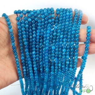 Apatite AAA en perles rondes 4mm - fil complet