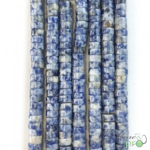 Sodalite en rondelles heishi 6mm - fil complet