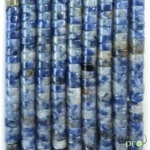 Sodalite en rondelles heishi 4mm - fil complet