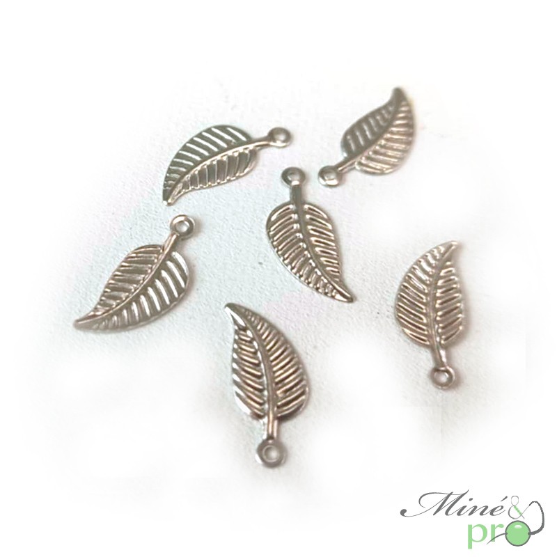 Plume en acier inoxydable 14mm - lot de 20 Plume en acier inoxydable 14mm - lot de 20