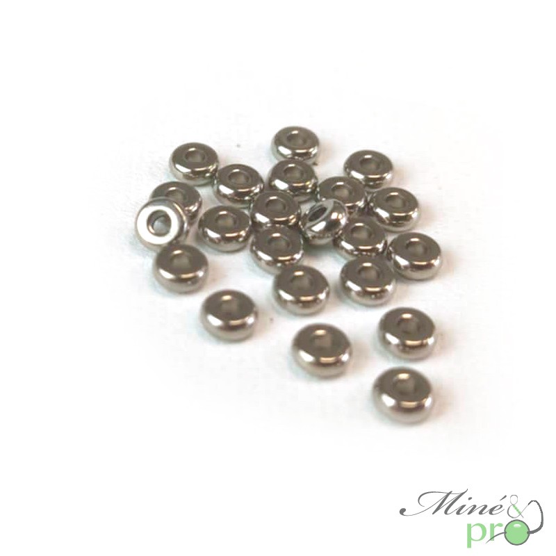 Rondelles en acier inoxydable 4mm - lot de 20 Rondelles en acier inoxydable 4mm - lot de 20