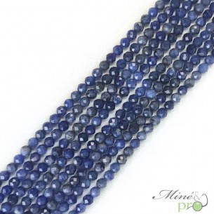 Sodalite AA en perles facettées 4mm - fil complet