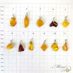 Ambre baltique - pendentifs