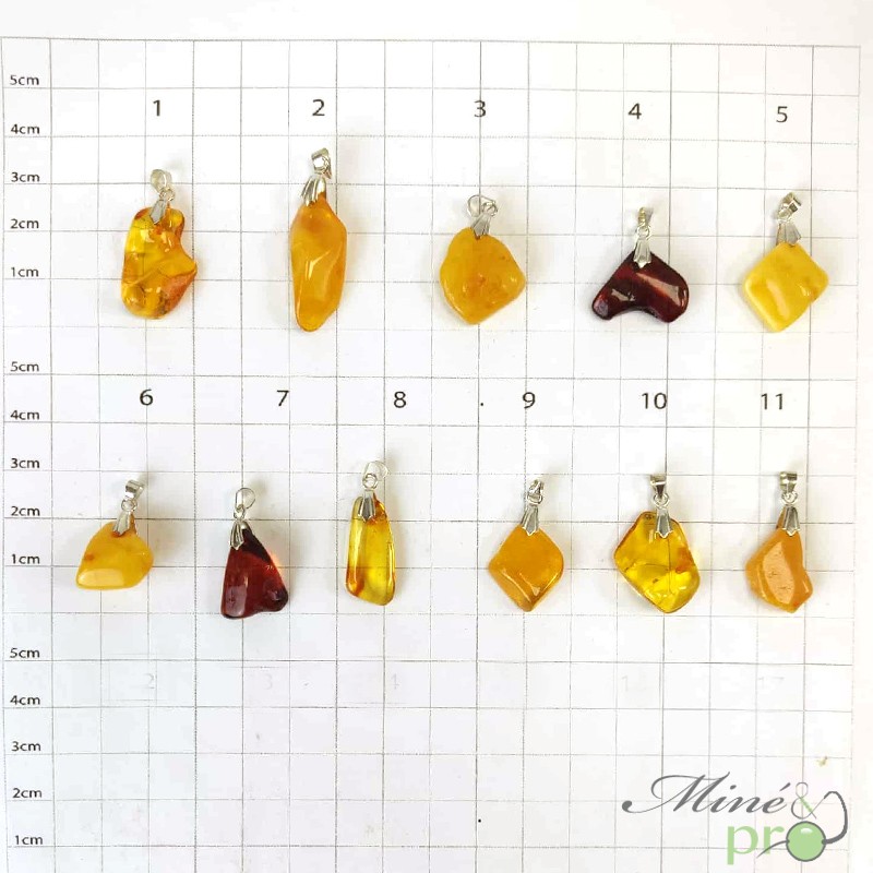 Ambre baltique - pendentifs Ambre baltique - pendentifs