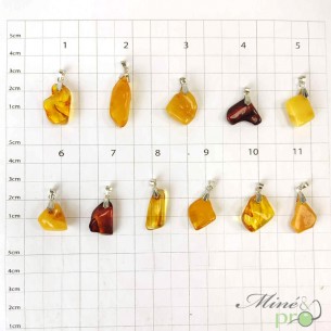 Ambre baltique - pendentifs