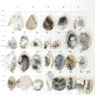 Opale dendrite A+ - Cabochons