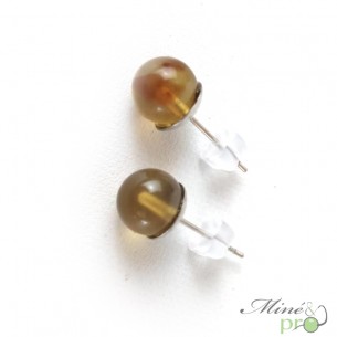 Boucles d'oreilles - Ambre