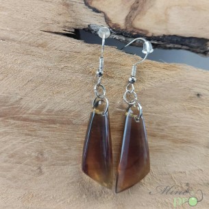 Boucles d'oreilles - Ambre