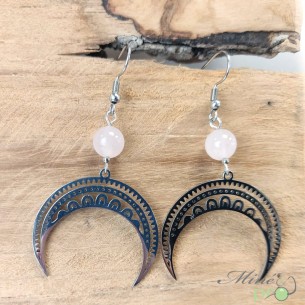 Lune en acier inoxydable 31mm - lot de 5