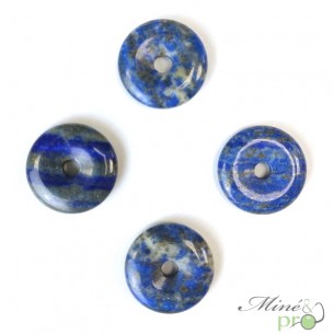 Lapis lazuli naturel A - donut 3cm