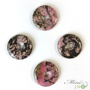 Rhodonite - donut 3cm