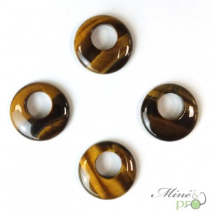 Oeil de tigre - donut décentré 3cm