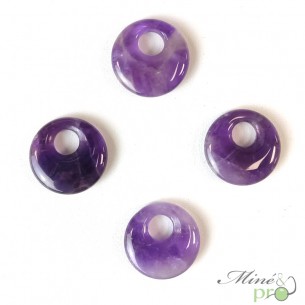 Améthyste A - donut décentré 2,5cm