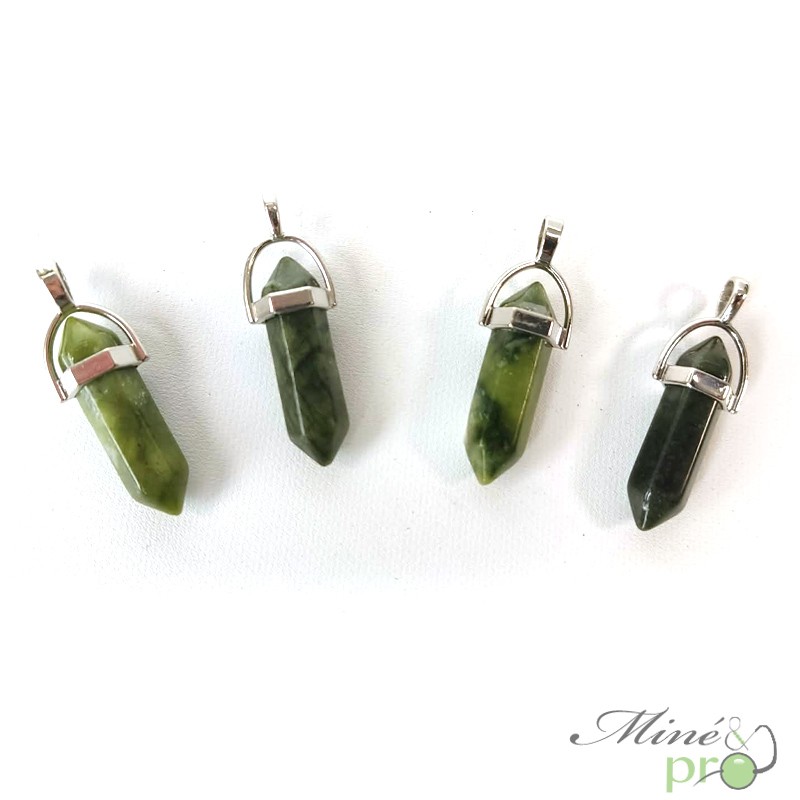 Serpentine - pendentif pointe 3cm