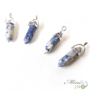 Sodalite - pendentif pointe 3cm