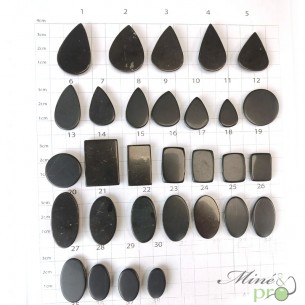 Shungite - cabochons