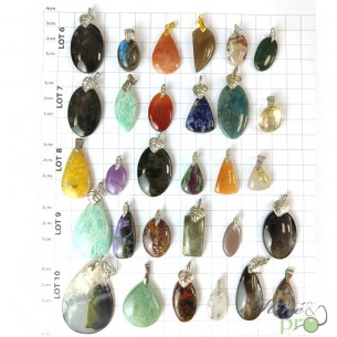 LOT A - pendentifs