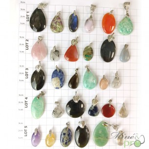 LOT B - pendentifs
