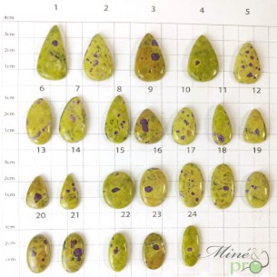 Atlantisite - cabochons