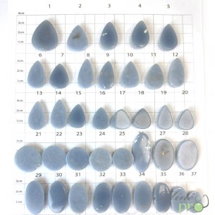 Angélite - cabochons