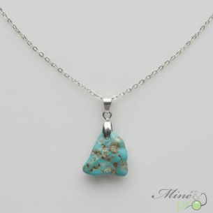 Turquoise naturelle - pendentifs au choix