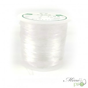 Bobine fil élastique silicone 0.8mm