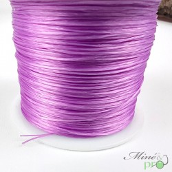 Bobine fil élastique multibrins violet 0.8mm
