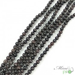 Astrophyllite en perles rondes 6mm - fil complet - grossiste rangs de perles Lithotherapie - bouches du rhone