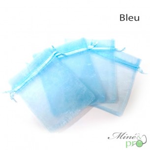 Pochettes Organza 11x9cm - sachets pour bijoux, pochons - grossiste