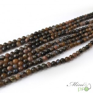Que sera en perles rondes 4mm - fil complet