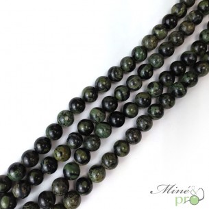 Jaspe Kambaba en perles rondes 10mm - fil complet