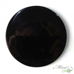 Obsidienne noire - miroir 10 cm
