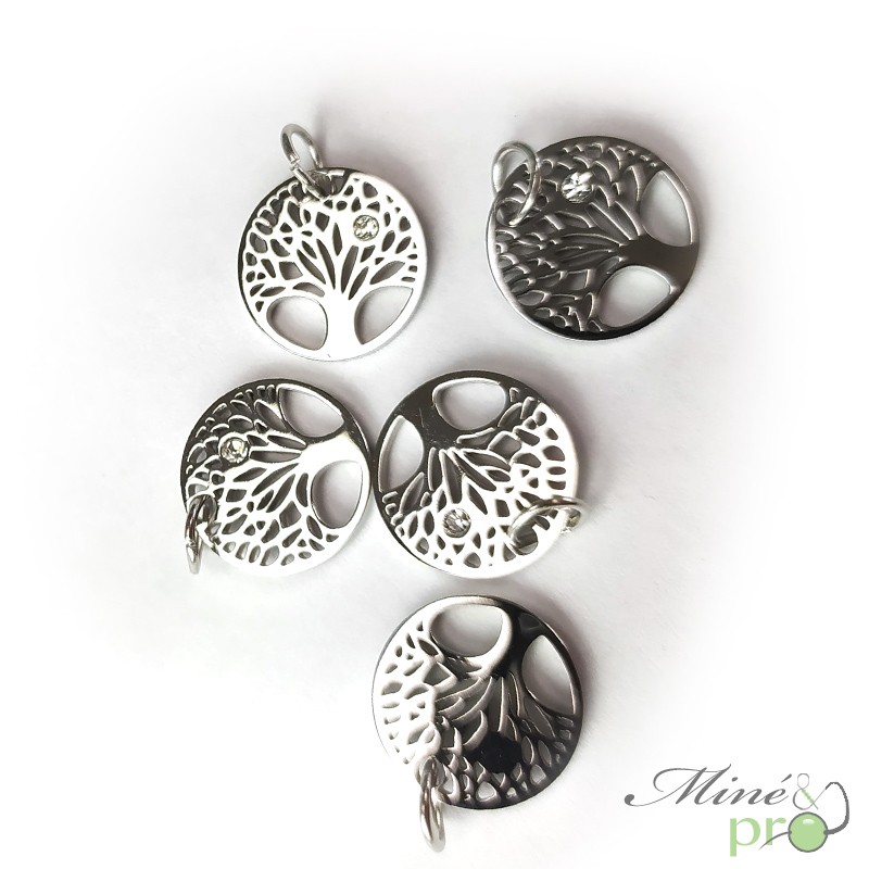Arbre de vie en acier inoxydable 12mm - lot de 5 Arbre de vie en acier inoxydable 12mm - lot de 5