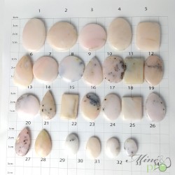 Opale rose - cabochons - grossiste en cabochons en pierres naturelles- Lithothérapie